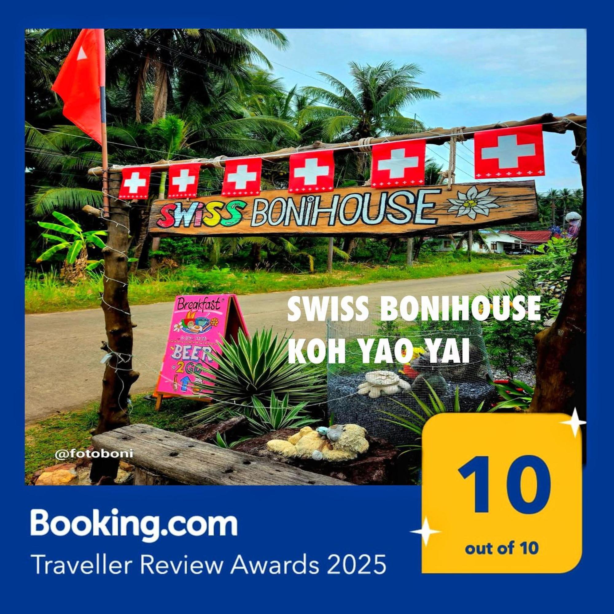 Swiss Bonihouse Koh Yao Yai Hotell Ban Pru Nai Exteriör bild
